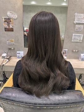 ビブ(VIV) 韓国/グレージュ/暗髪カラー/透明感