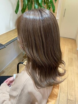 クラップス 横須賀中央店(CLAPS) ミルクティーベージュダブルカラーケアブリーチインナーカラー