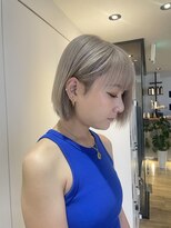 エヌプラス(N+)&nbsp;ホワイトグレージュミニウルフチェリーブラウンデジタルパーマ