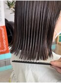 【インナーエクステ】切りっぱなしボブ