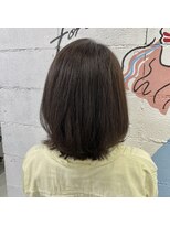 リュネッツ あざみ野店(lunettes)&nbsp;外ハネくびれボブ◎髪質改善