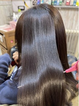 ヘアー アメイズ 東中野(Hair Amaz!)の写真/世界一の髪質改善を求める方へ＊今までの髪質改善では届かない髪の奥まで補修成分が浸透し歪みを補正。