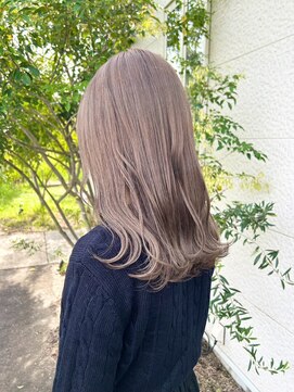 チームボス(Team BOSS) ハイトーンカラー ミルクティーベージュ