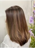 海外ナチュラルカラーのミディアム