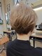 ミューズ 藤が丘店(MUSE)の写真/360°どこから見てもきれいなシルエットで立体感のあるショートスタイルを再現◇白髪ぼかし/ハイライトも◎