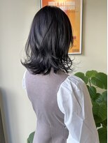 ヒントステーション(HINTSTATION)&nbsp;〈浅草 半個室〉レイヤーミディ/ダークグレージュ