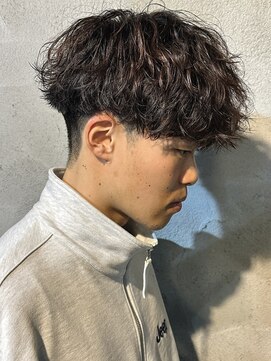 ニアウ 高崎店(Niau) シャドウパーマメンズパーマメンズサロン韓国パーマ群馬高崎眉毛