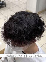 クアトログランシュ ひたちなか店(QUATRO×GranCieux)&nbsp;波巻き×ツイストスパイラル　ひたちなか/メンズパーマ