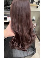 ヘアーテラスエム 奈良店(hair terrace M)&nbsp;ブリーチ無しピンクカラー