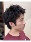 スパイキーパーマ
