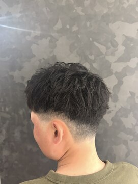 ヒロギンザ 大阪本店(HIRO GINZA) ツーブロックショート