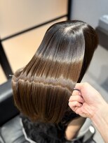 ルナス 福岡天神(LUNAS) 縮毛矯正+髪質改善トリートメント