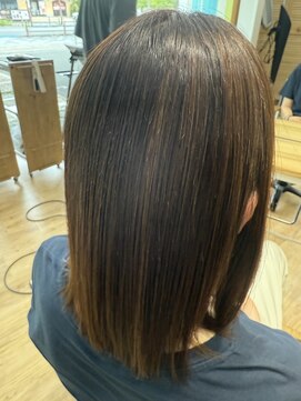 ラバフロー 小野原店(LAVA FLOW) 茶久のストレート（縮毛矯正）
