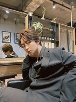 メンズココ メンズパーマ 韓国ヘア 日本橋店(MENS COCO)&nbsp;かきあげビジネスセンターパート