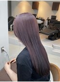 ブリーチなしダブルカラー Aujua髪質改善トリートメント