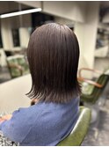 切りっぱなしボブ