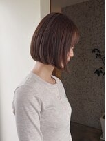 トップヘアー スパアンドリラクゼーション 安城(spa&relaxation)&nbsp;切りっぱなしボブ/ぱつっとボブ髪型20代30代前髪あり前髪無し