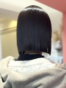 ロンドヴァリー 渋谷店(Lond vallee) 【山崎限定】冬最強のストンな縮毛矯正ボブ