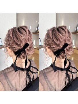 【アップスタイル】#ヘアセット #岡山 #倉敷