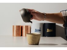 ポリッシュマン コウベ(POLISHMAN.KOBE)の雰囲気（施術後や待ち時間はこだわりのドリンクを。）