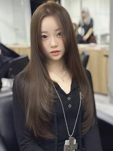 PELE原宿/ブリーチなしダブルカラー/ハイトーン/ケアブリーチ【３月上旬OPEN(予定)】&nbsp;着物ヘア/大人ガーリー/ダークアッシュ/似合わせカット/原宿