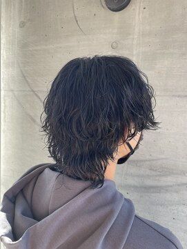シアター 高崎(THEATER) 【波巻きパーマ×メンズウルフ】