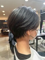 ヴィスト バイ レボ(VIST by REVO)&nbsp;着物ヘア/ダークアッシュ/ミディアムレイヤーカット/新松戸