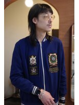 エディ(Edy)&nbsp;メンズウルフカットローライト外国人風眉毛カット岡山