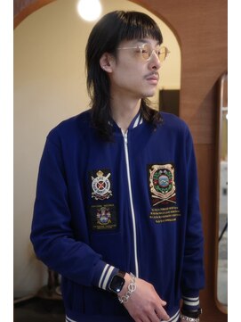 エディ(Edy) メンズウルフカットローライト外国人風眉毛カット岡山