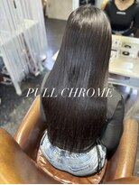 プルクローム(PULL CHROME) 韓国風黒髪ロング