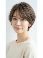 ソーエン バイ ヘッドライト 横須賀中央(soen by HEADLIGHT)&nbsp;☆手ぐしでまとまる♪抜け感ショートヘア　20代30代40代50代