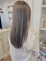 キャアリー(Caary)&nbsp;福山美容室Caary髪質改善シルクストレート透明感縮毛矯正20代