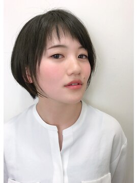 レンジシキチジョウジ (RENJISHI KICHIJOJI) ショートバング黒髪ボブ【RENJISHI】