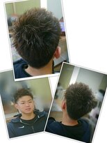 ヘアーパームス(hair palms) サイドツーブロック