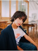 【瀬田◆エクファヘアリゾート】くせ毛風マニッシュショート