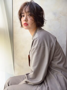 リムノン(LIMNON) 切りっぱなしボブ×ラフカール