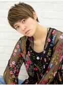 マニッシュショート☆アシンメトリー☆斜めバング☆