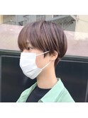 刈り上げマッシュショート