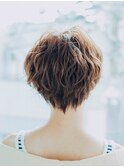 スタイリング簡単ショート/20代/30代/40代/50代/倉敷/白楽町