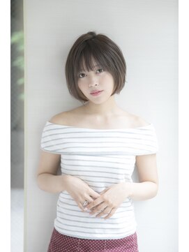 ルルディ バイ アフロディーテ銀座(luludi by APHRODITE) 20代30代40代50代/前髪/マチルダボブ/インナーグレージュ/銀座