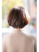 ショートバング　マッシュボブ　20代　30代　40代　50代