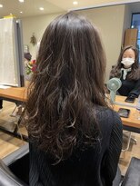 クローゼット 新宿(closet)&nbsp;外ハネボブ/ペールベージュ[髪質改善/ヘッドスパ白髪染め/新宿】