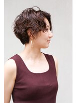 イーエン ヘアーデザイン(iiEn hair design)&nbsp;パーマスタイル◇ハンサムショート