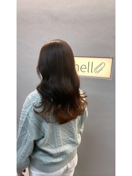 シェル 国分寺(shell) 春先取り♪オレンジブラウン