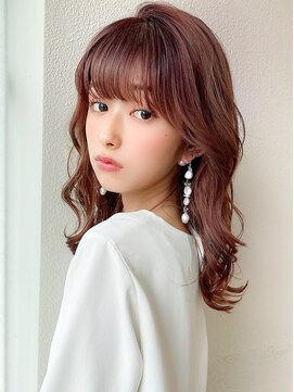ラルユー 金山(LallYou) グレージュカラー/ボブウルフ/黒髪/ココアベージュ/韓国ヘア