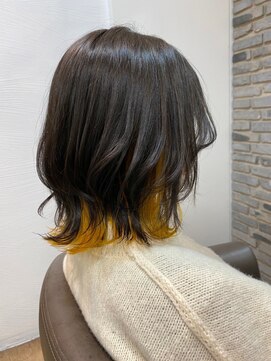 エトワ(ETOWA) コントラストgood◎インナーカラー(ブロンド)