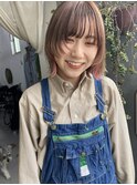 fin,/外ハネボブ/セクションカラー/グラデーションカラー