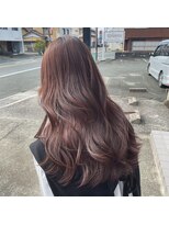 アールヘアー(ar hair) 【市川諒】大人上品艶ピンクブラウン☆