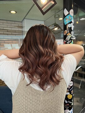 ラフ(LAFF) #黒髪#ボブルフ#ネビージュ#小顔#ワンレン