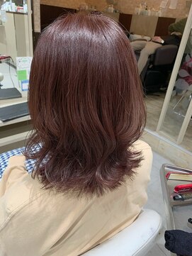 ピリオド 蒲田(Period.) 髪質改善/ブリーチなしカラー/ピンクカラー/蒲田/近藤